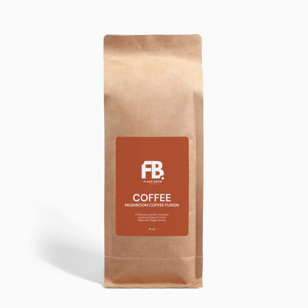 Mushroom Coffee Fusion - Lion’s Mane & Chaga 16oz